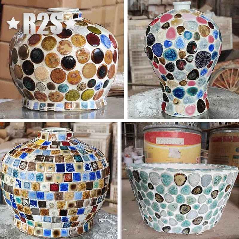100g 200gDIY Ceramic Mosaic Fr - Ceramic Tile Blank avaliação e preço