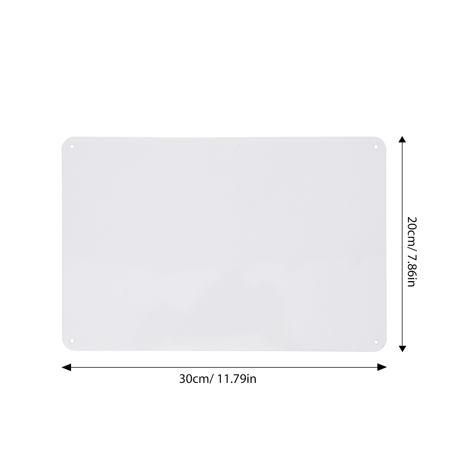 2Pcs Blank Metal Signs Sublima - Yard Sign Blank avaliação e preço