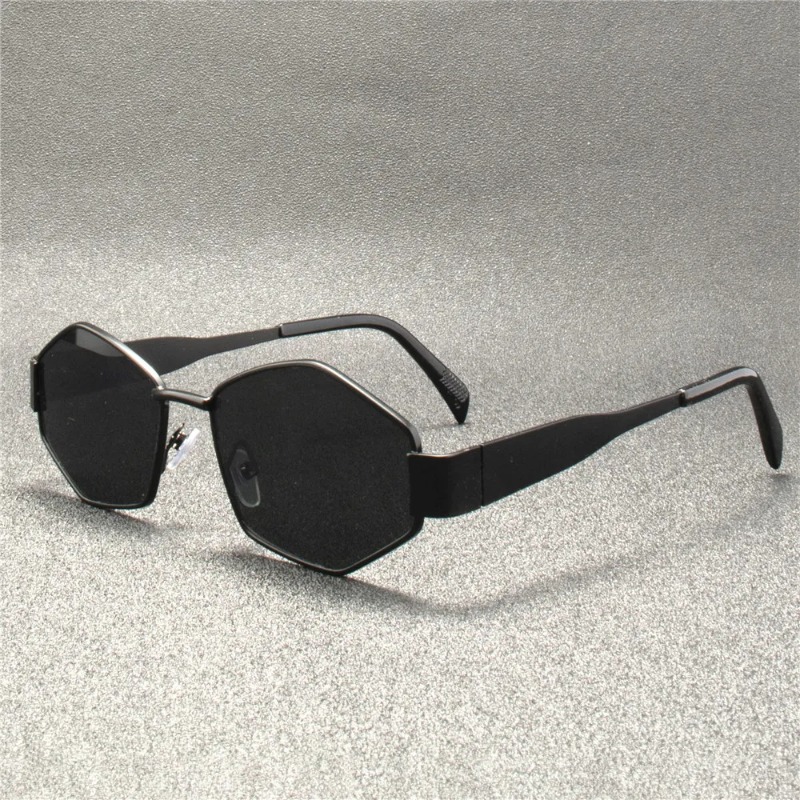 Vintage Punk Style Sunglasses  - Metal Photo Panel avaliação e preço