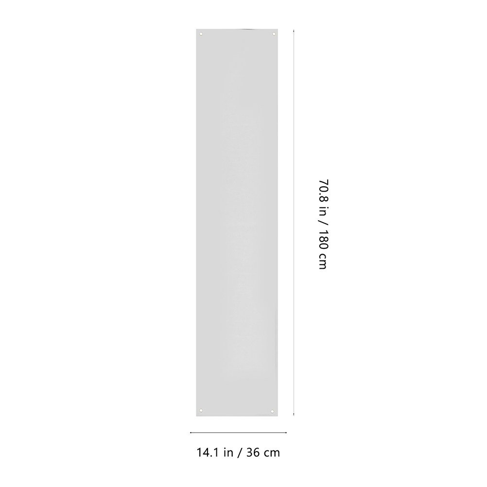 2Pcs Large Blank DIY Banner Wh - Yard Sign Blank avaliação e preço