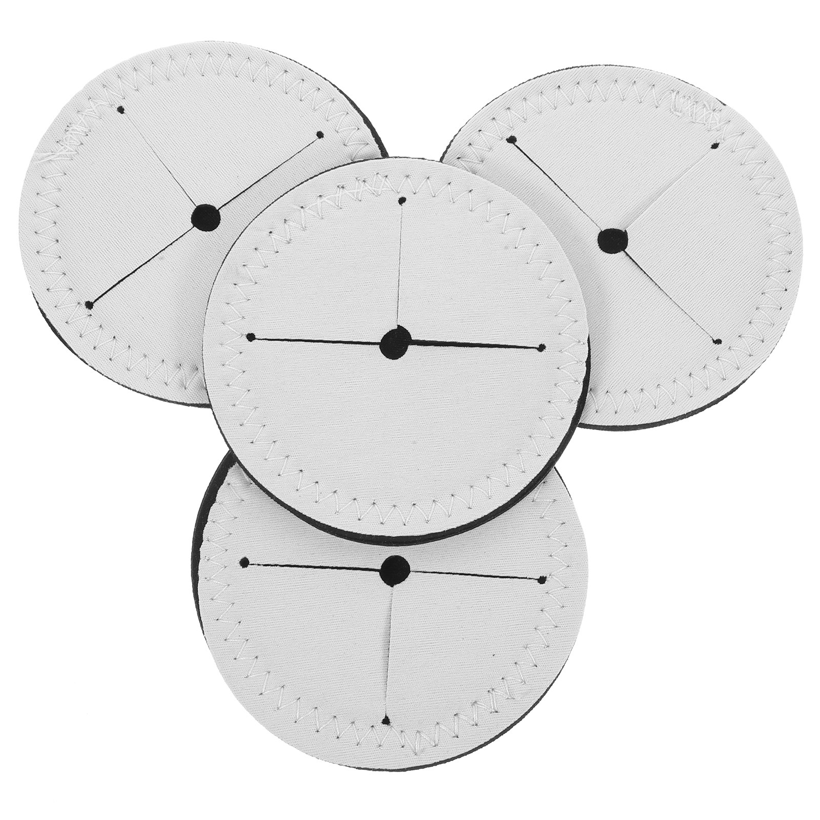 4Pcs Red Wine Cup Coasters Hea - Coaster Sublimation Blank avaliação e preço
