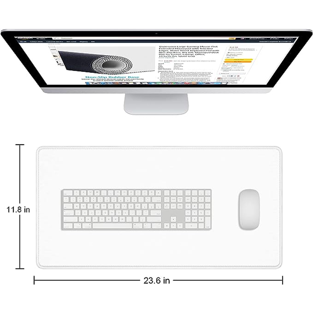 Large Mouse Pad Lvory White Ex - Mouse Pad Blank Sublimation avaliação e preço