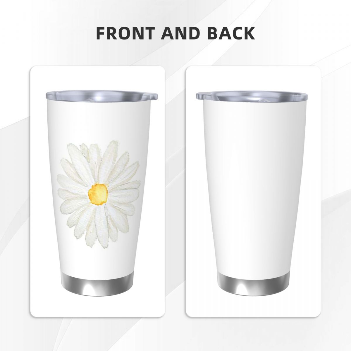 Hand Painted One Little White  - Tumbler 20Oz White avaliação e preço