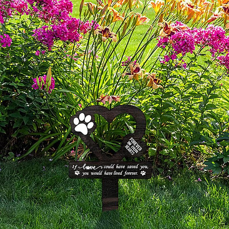 Dog Grave Marker Dog Cemetery  - Yard Sign Blank avaliação e preço