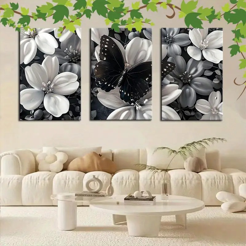Framed Set of 3 Canvas Wall Ar - Canvas Wrap Ready avaliação e preço