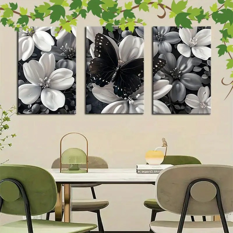 Framed Set of 3 Canvas Wall Ar - Canvas Wrap Ready avaliação e preço
