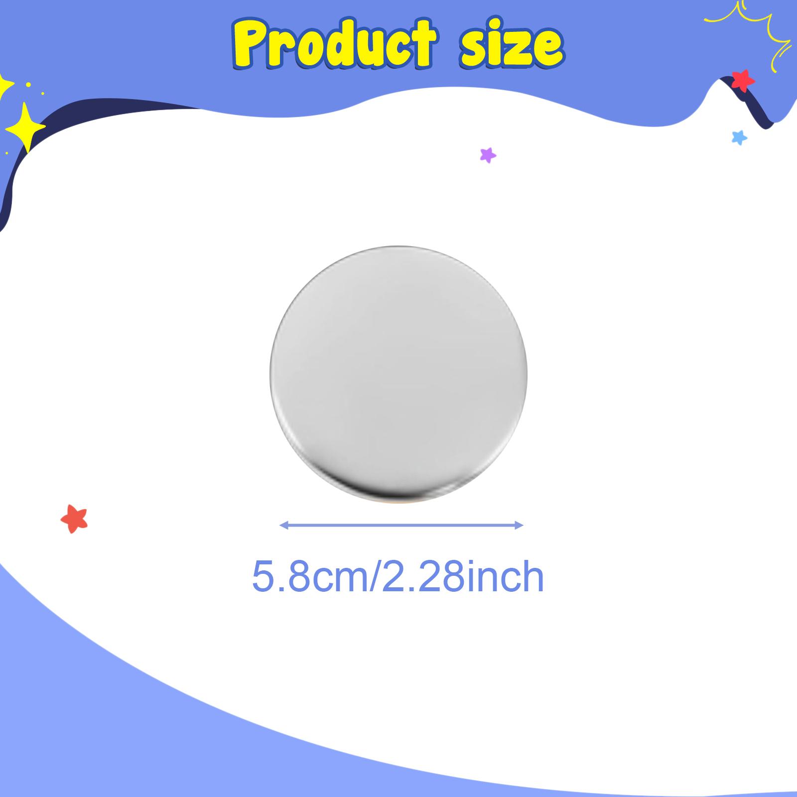 Button Badge Kit Metal Blank B - Button Badge Blank avaliação e preço