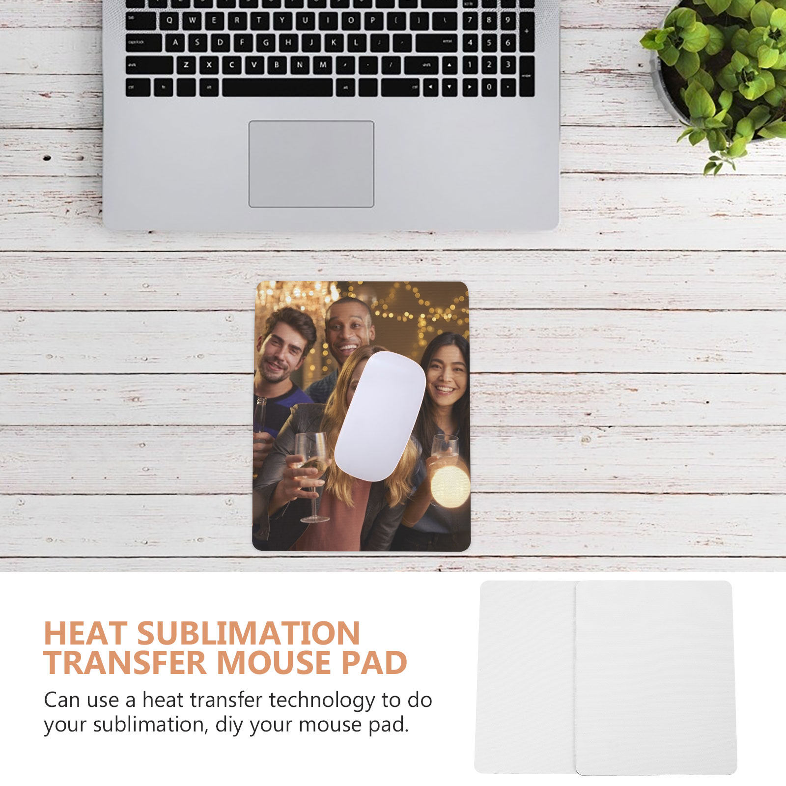 5Pcs Heat Transfer Sublimation - Mouse Pad Blank Sublimation avaliação e preço
