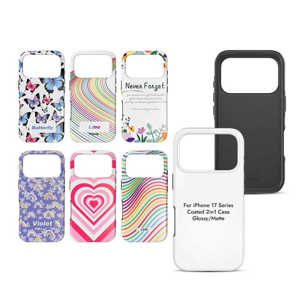 FONLYU 5pcs Coated 2 in 1 Blan - Phone Case Blank Print avaliação e preço