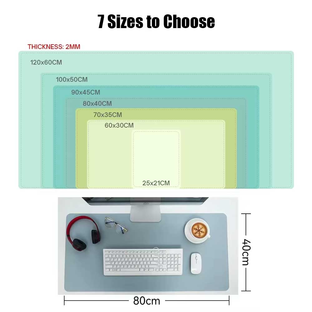 Large Size Office Computer Des - Mouse Pad Blank Sublimation avaliação e preço