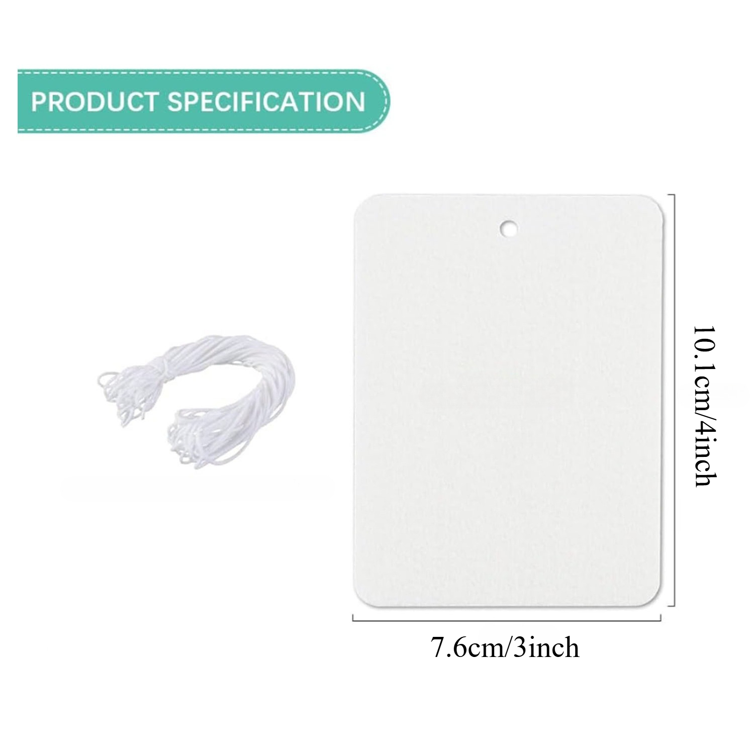 20pcs Sublimation Air Freshene - Puzzle Blank White avaliação e preço