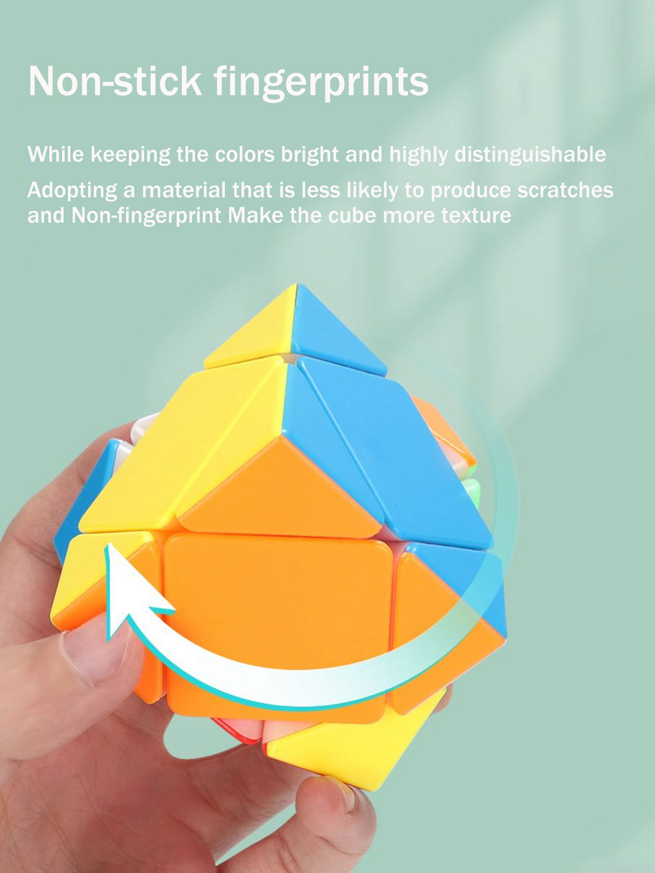 SENGSO Skewb Speed Cube Sticke - Puzzle Blank White avaliação e preço
