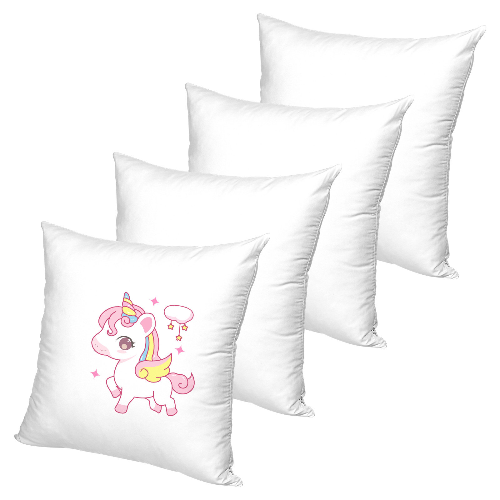 4Pcs Sublimation Pillow Cover  - Pillow Cover Sublimation avaliação e preço