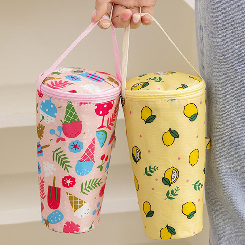 Portable Milk Tea Tote Bag Hea - Tote Bag Sublimation avaliação e preço