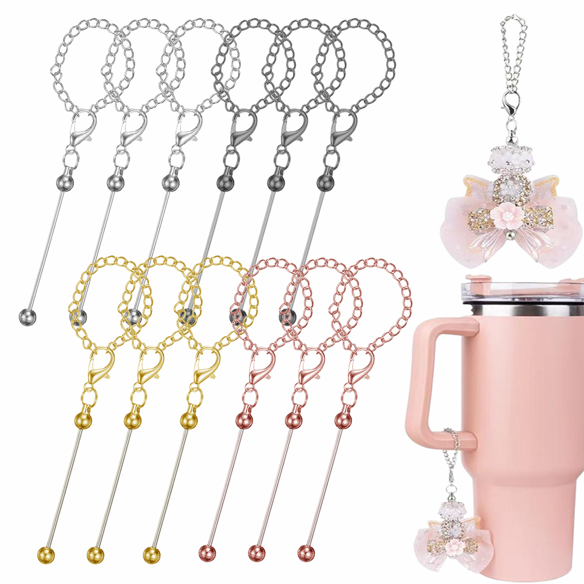 10/20pcs bulk keychains with m - Water Bottle Blank avaliação e preço