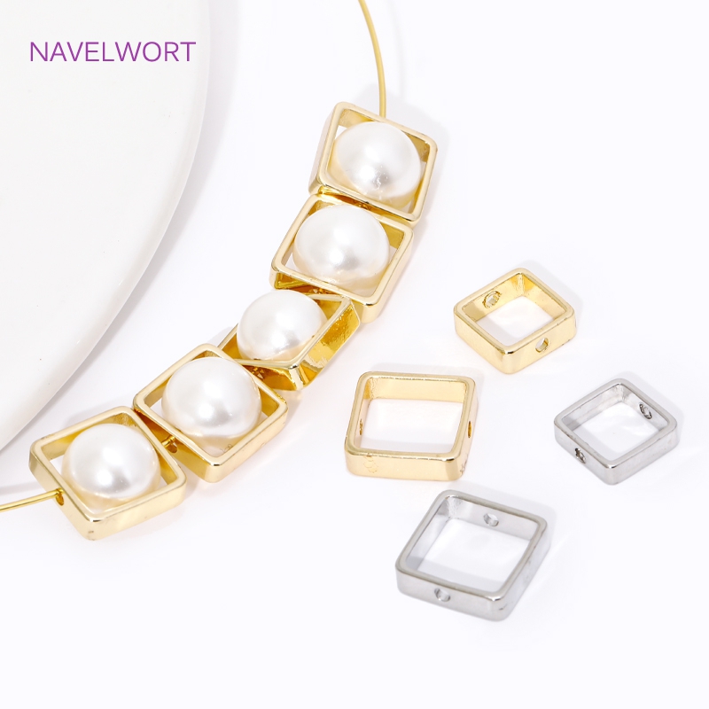 14K/18K Gold Plated Bead Frame - Metal Photo Panel avaliação e preço