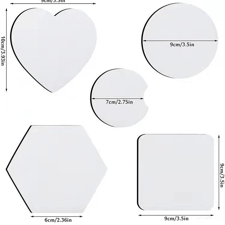 20PCS Bulk Sublimation Blanks  - Puzzle Blank White avaliação e preço