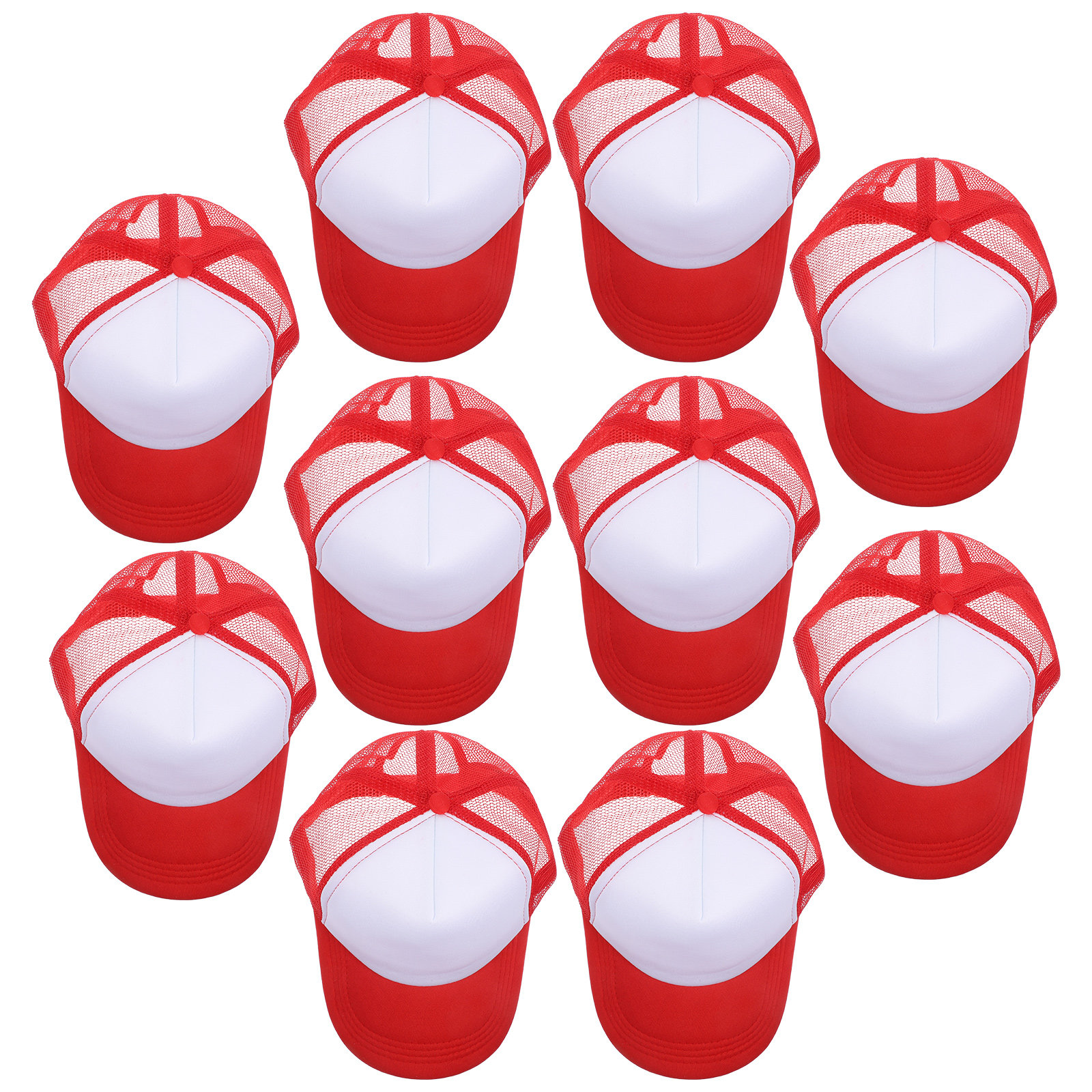 10Pcs Sublimation Blank Baseba - Hat Sublimation Blank avaliação e preço