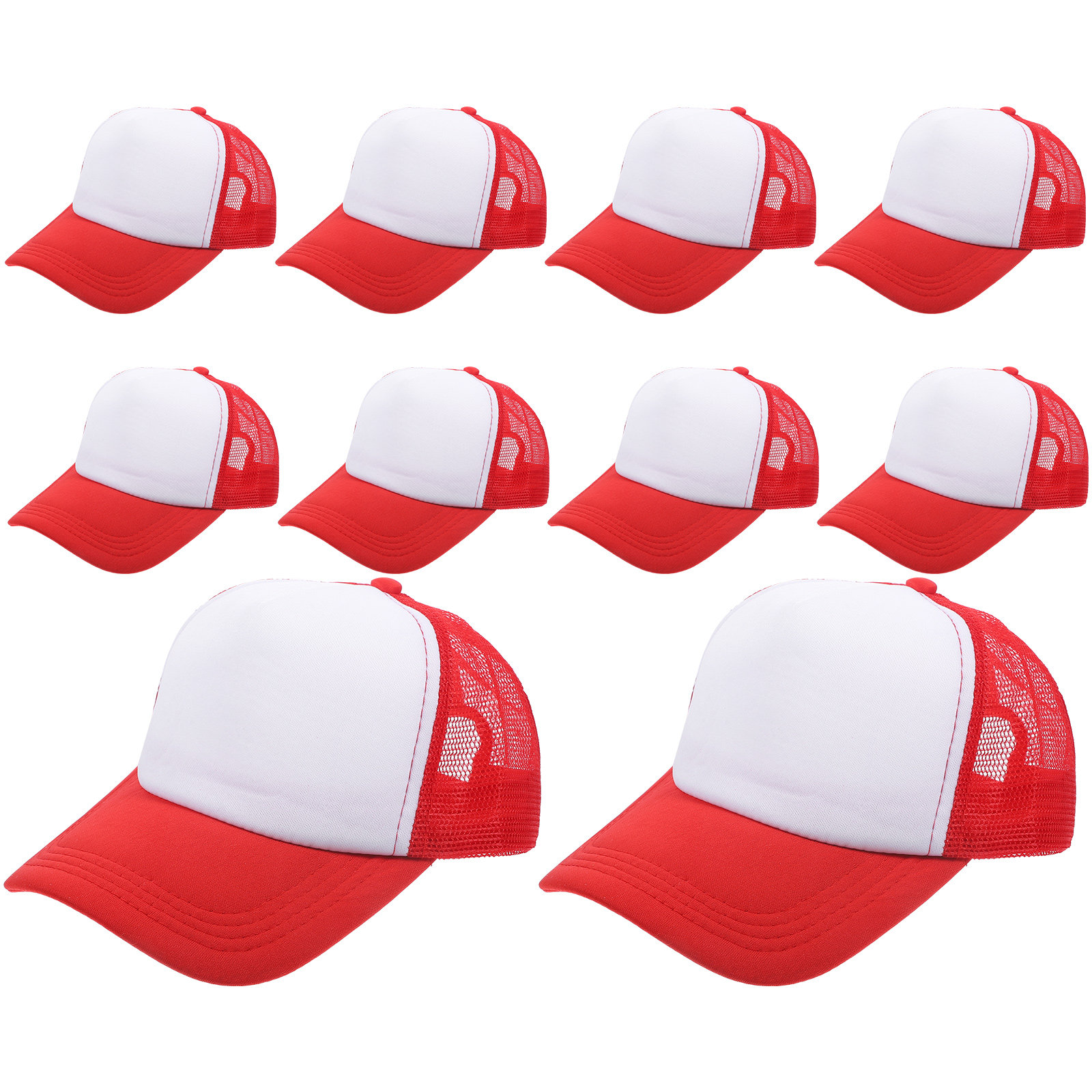 10Pcs Sublimation Blank Baseba - Hat Sublimation Blank avaliação e preço
