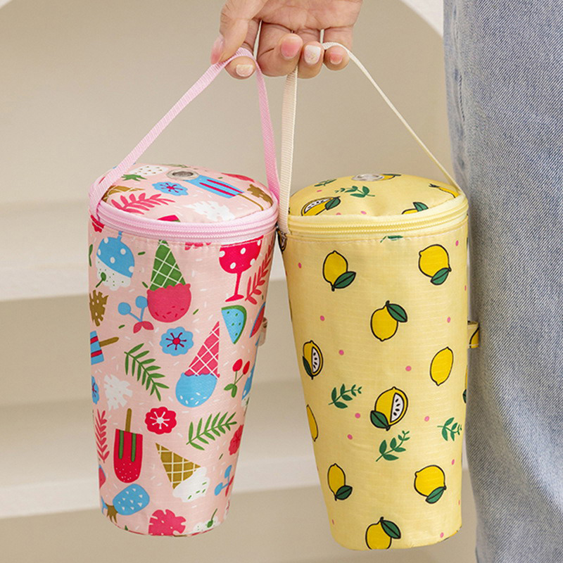 New Portable Milk Tea Tote Bag - Tote Bag Sublimation avaliação e preço