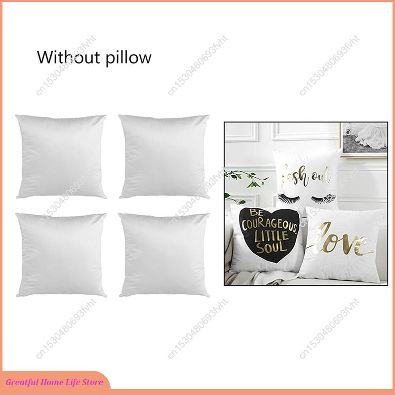 AT59 40X40 White Plain Sublima - Pillow Cover Sublimation avaliação e preço