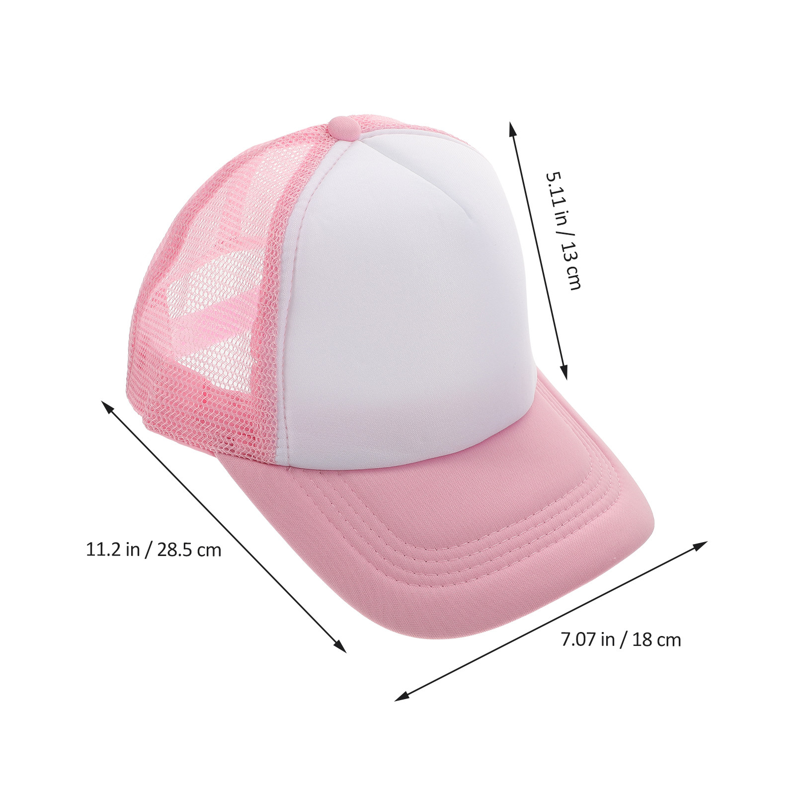 10Pcs Blank Mesh Baseball Caps - Hat Sublimation Blank avaliação e preço