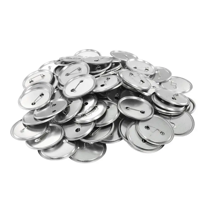 100pcs Blank Badge Pin Button  - Button Badge Blank avaliação e preço