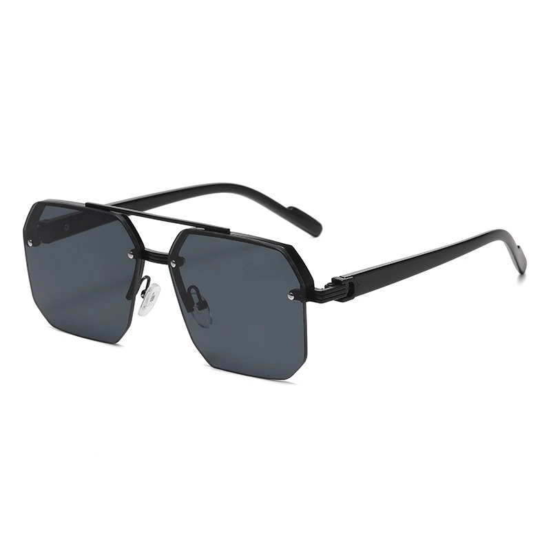 Men's Metal Sunglasses Square  - Metal Photo Panel avaliação e preço