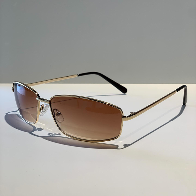 Women's y2k Sunglasses New Gla - Metal Photo Panel avaliação e preço