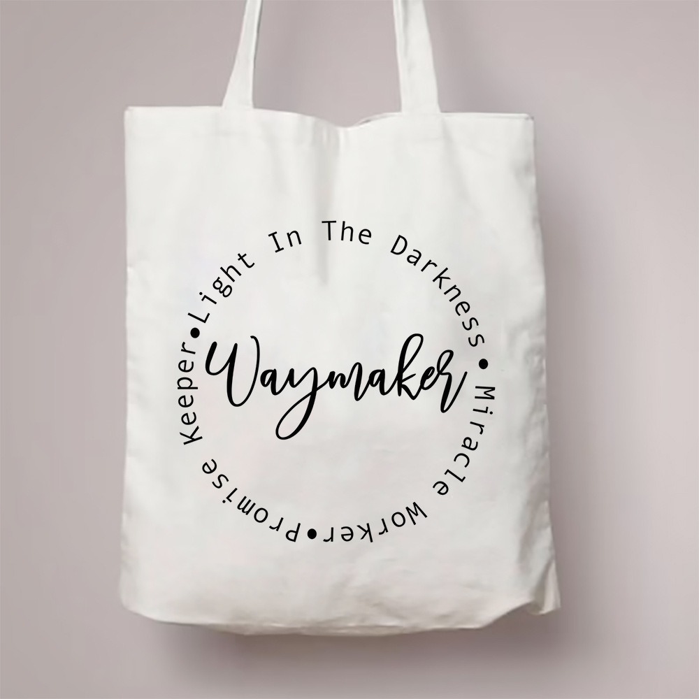 All My Hope Is in Jesus Patter - Tote Bag Sublimation avaliação e preço