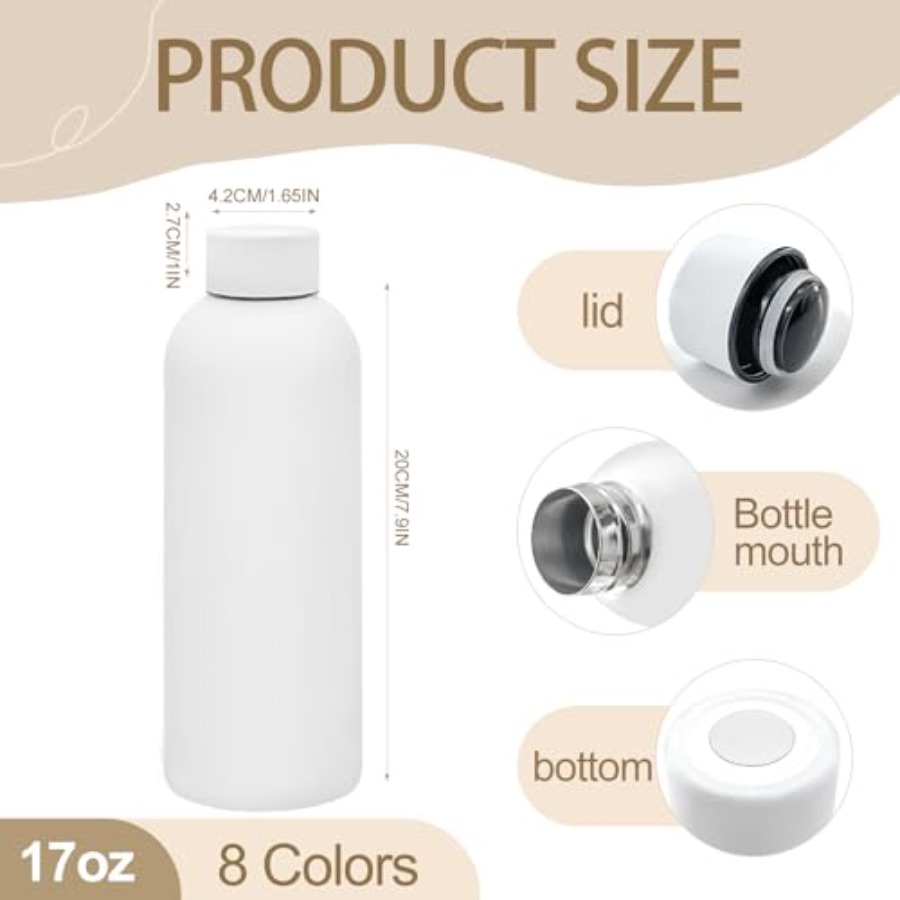 16 Pack Stainless Steel Insula - Water Bottle Blank avaliação e preço