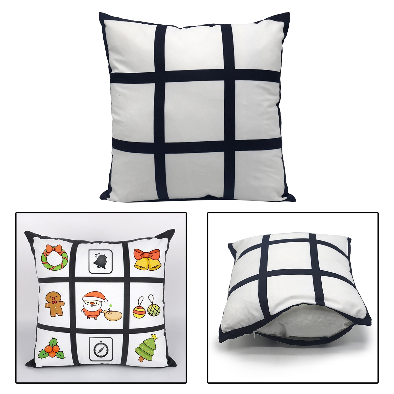 10pcs/lot Sublimation Blanks P - Pillow Cover Sublimation avaliação e preço