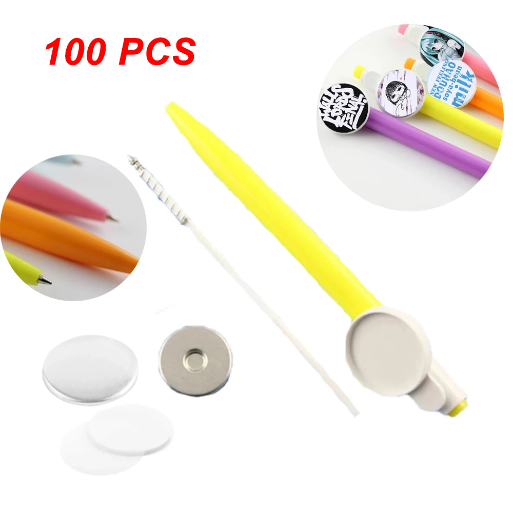 25mm Pin Badge Button Parts 10 - Button Badge Blank avaliação e preço