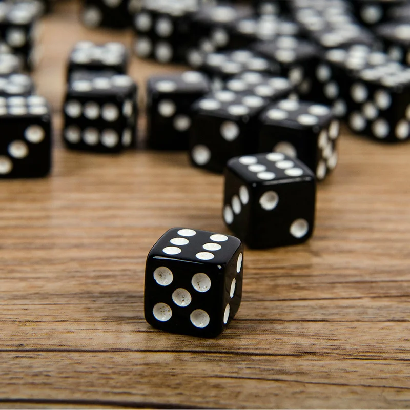 Wholesale 1000pcs Dots Dice 10 - Puzzle Blank White avaliação e preço