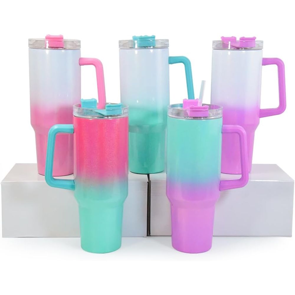 40 oz Sublimation Tumbler with - Water Bottle Blank avaliação e preço