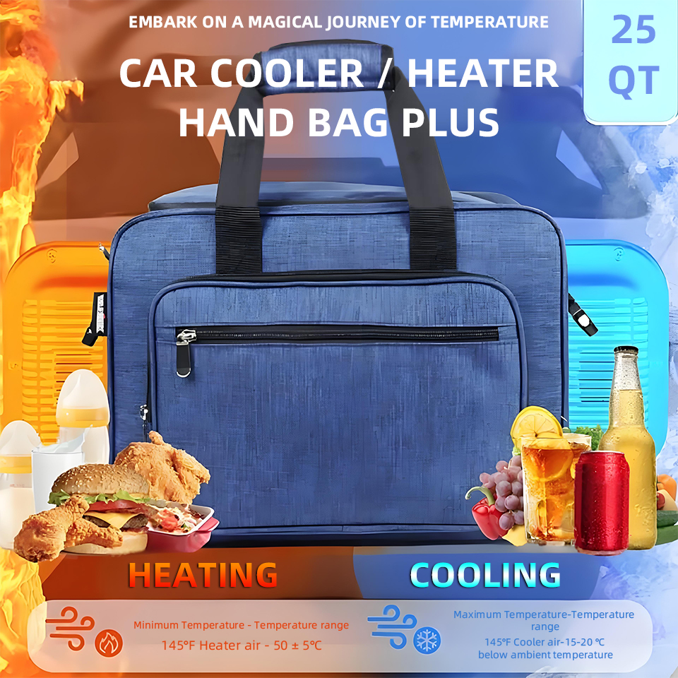 25L 3‑Layer Handheld Lunch Bag - Tote Bag Sublimation avaliação e preço