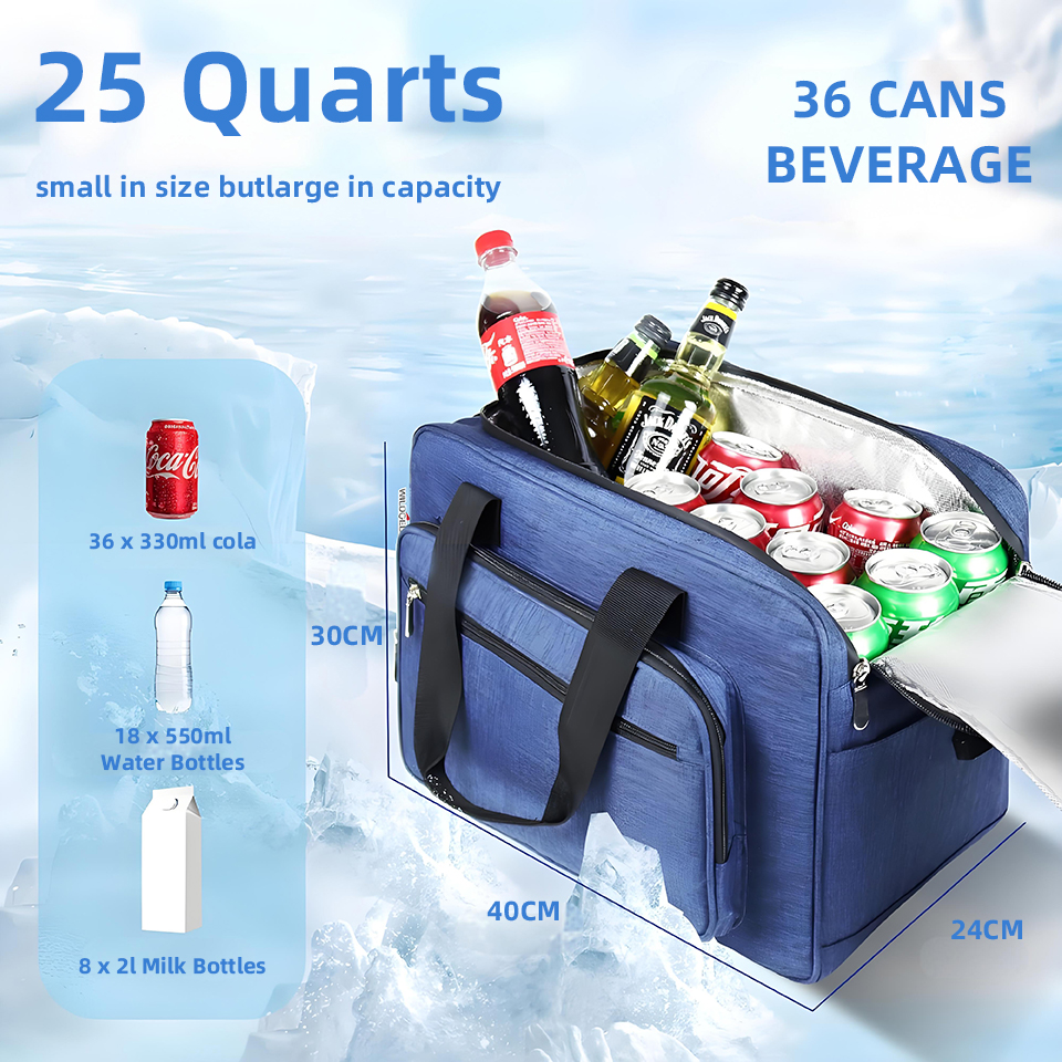 25L 3‑Layer Handheld Lunch Bag - Tote Bag Sublimation avaliação e preço