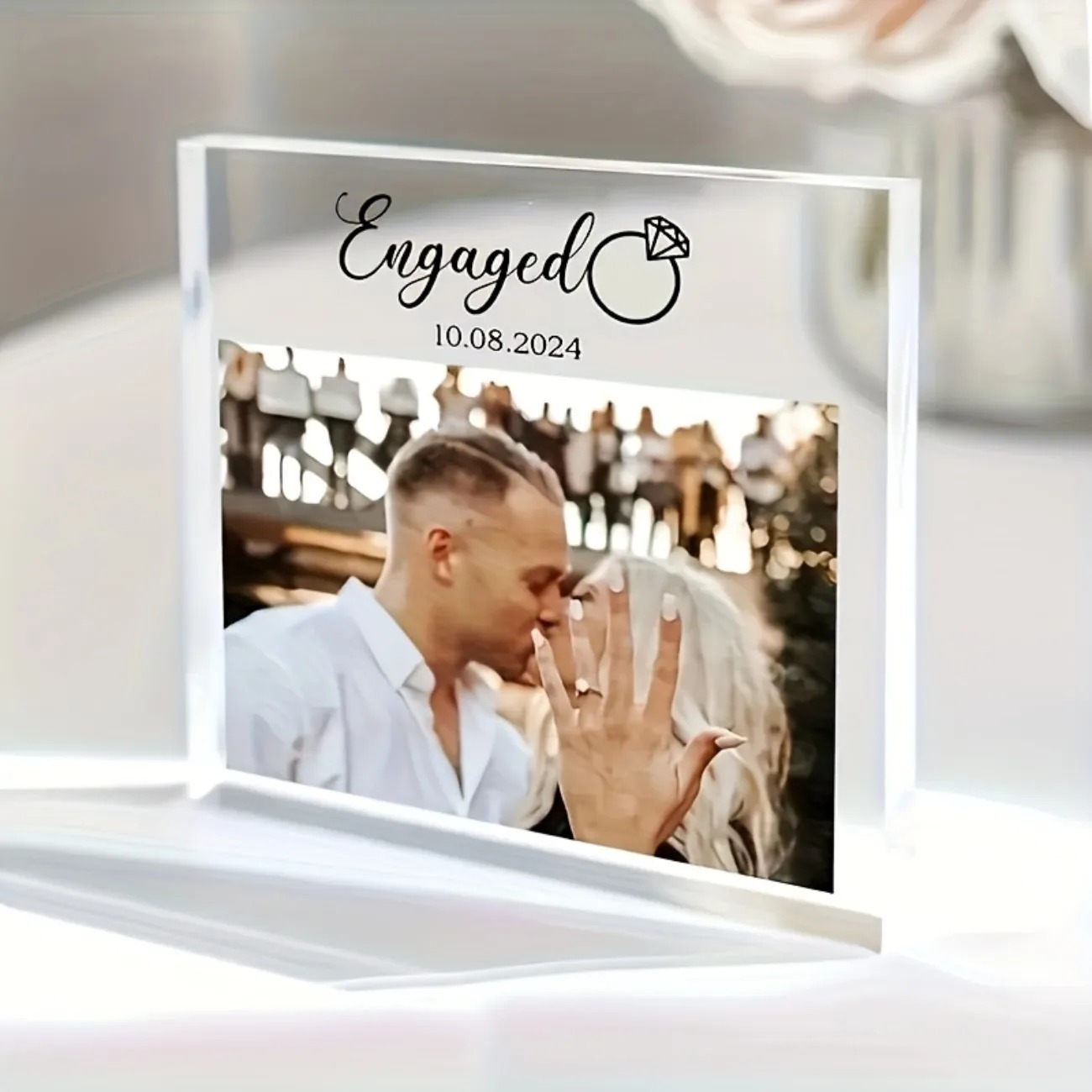 [2D Flat] Personalized Acrylic - Photo Acrylic Block avaliação e preço