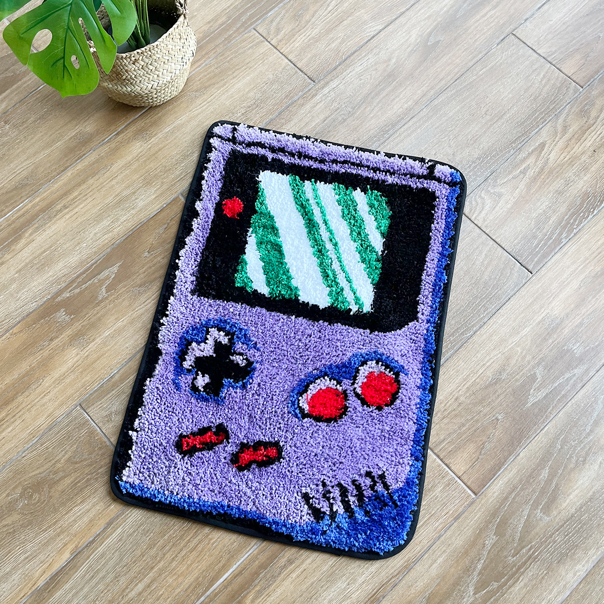 Purple Games Console Tufted Ru - Door Mat Blank avaliação e preço