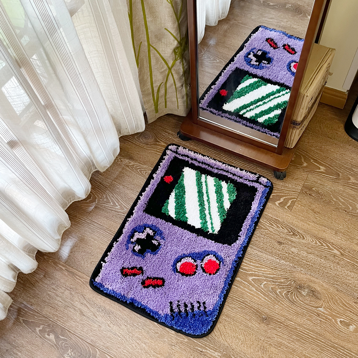 Purple Games Console Tufted Ru - Door Mat Blank avaliação e preço