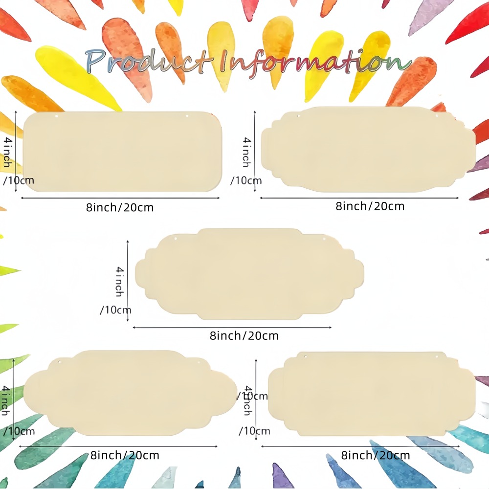 Blank Rectangle Oval Hanging W - Yard Sign Blank avaliação e preço
