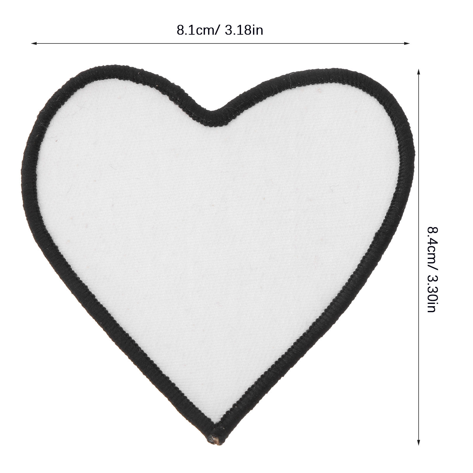 10Pcs Blank Iron-on Patch Heat - Hat Sublimation Blank avaliação e preço