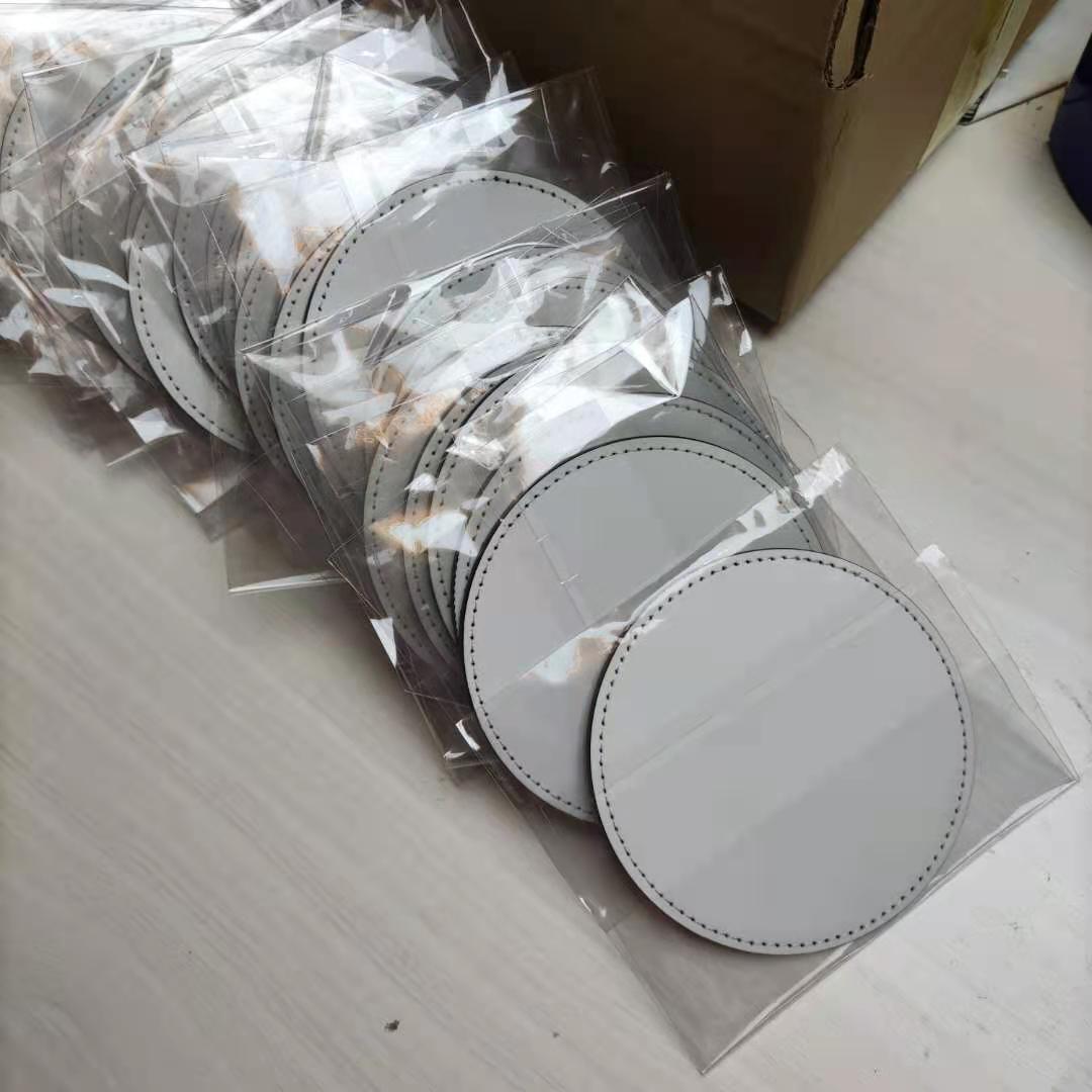 50pcs/lot 10*10cm New Blank Su - Coaster Sublimation Blank avaliação e preço