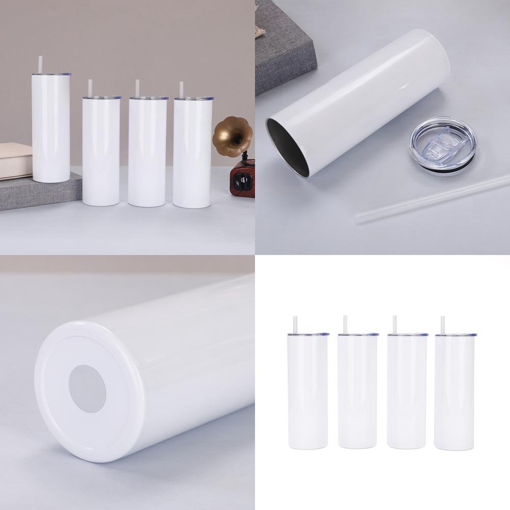 A 20oz Straight Cup 304 Stainl - Sublimation Mug White avaliação e preço