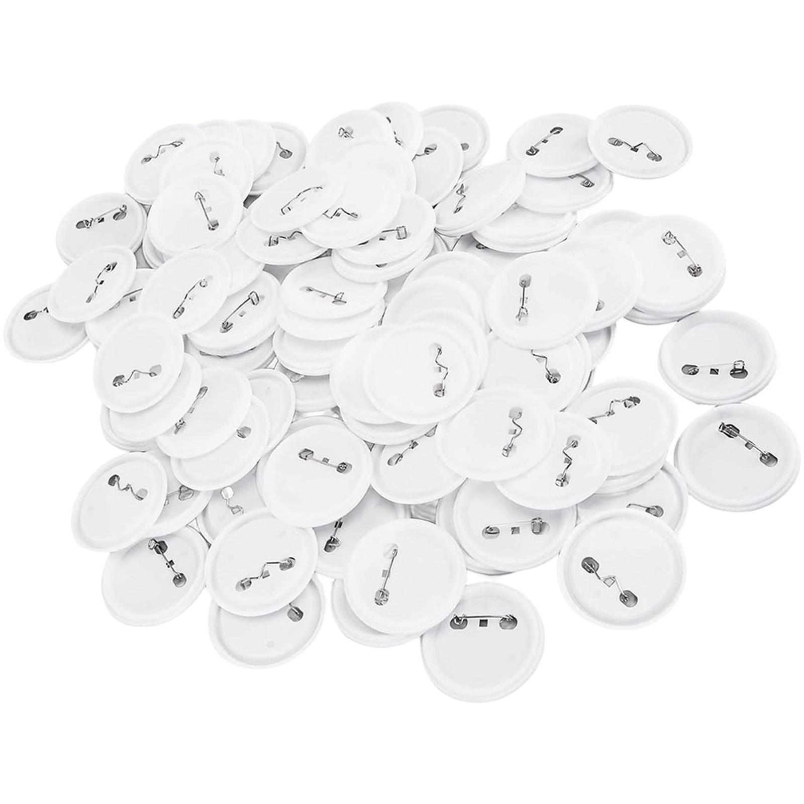 100x Button Making Supplies Po - Button Badge Blank avaliação e preço