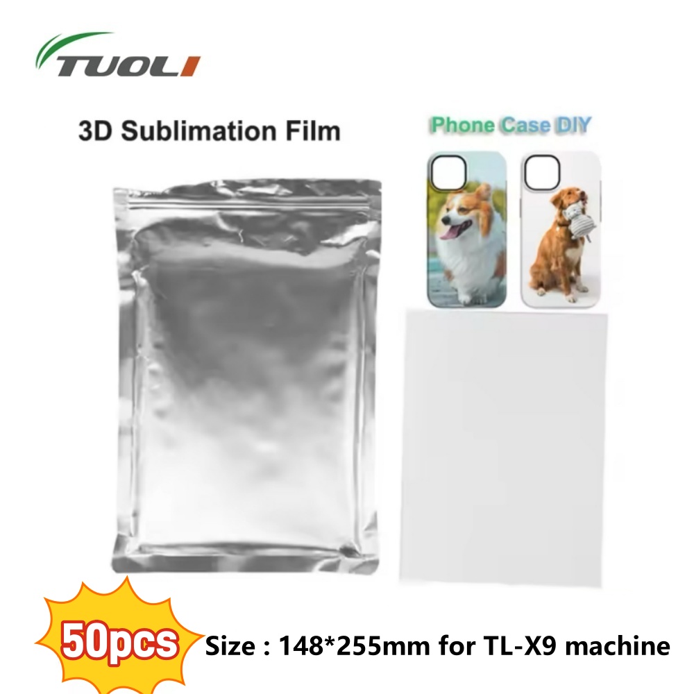 TUOLI 50pcs Phone Case Film DI - Phone Case Blank Print avaliação e preço